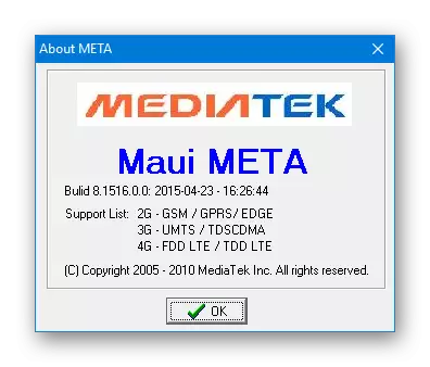 Doogee X5 Max Maui Meta-programma foar it restaurearjen fan NVRAM en IMEI