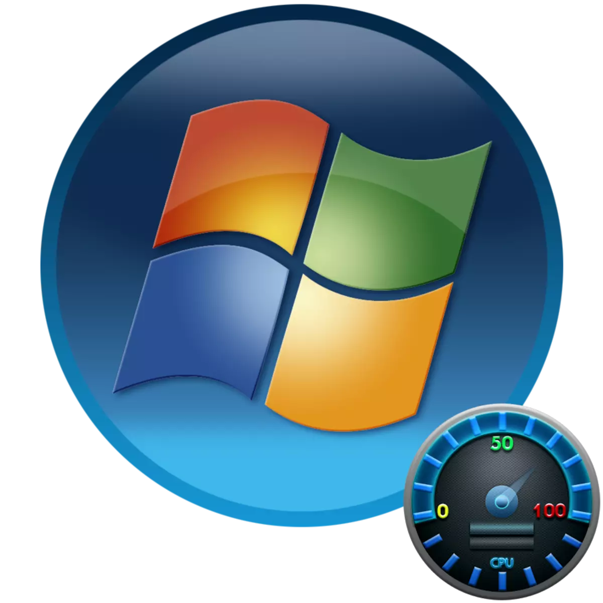 Prozessor Temperatur Gadgeten fir Windows 7