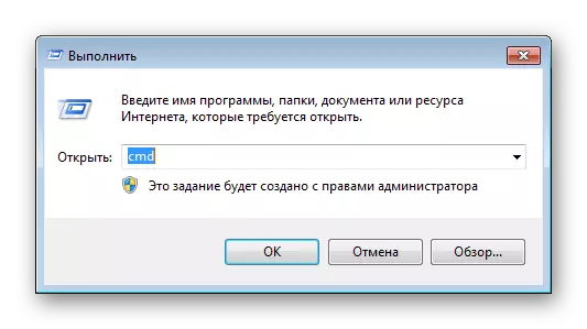 Spusťte příkazový řádek Windows 7