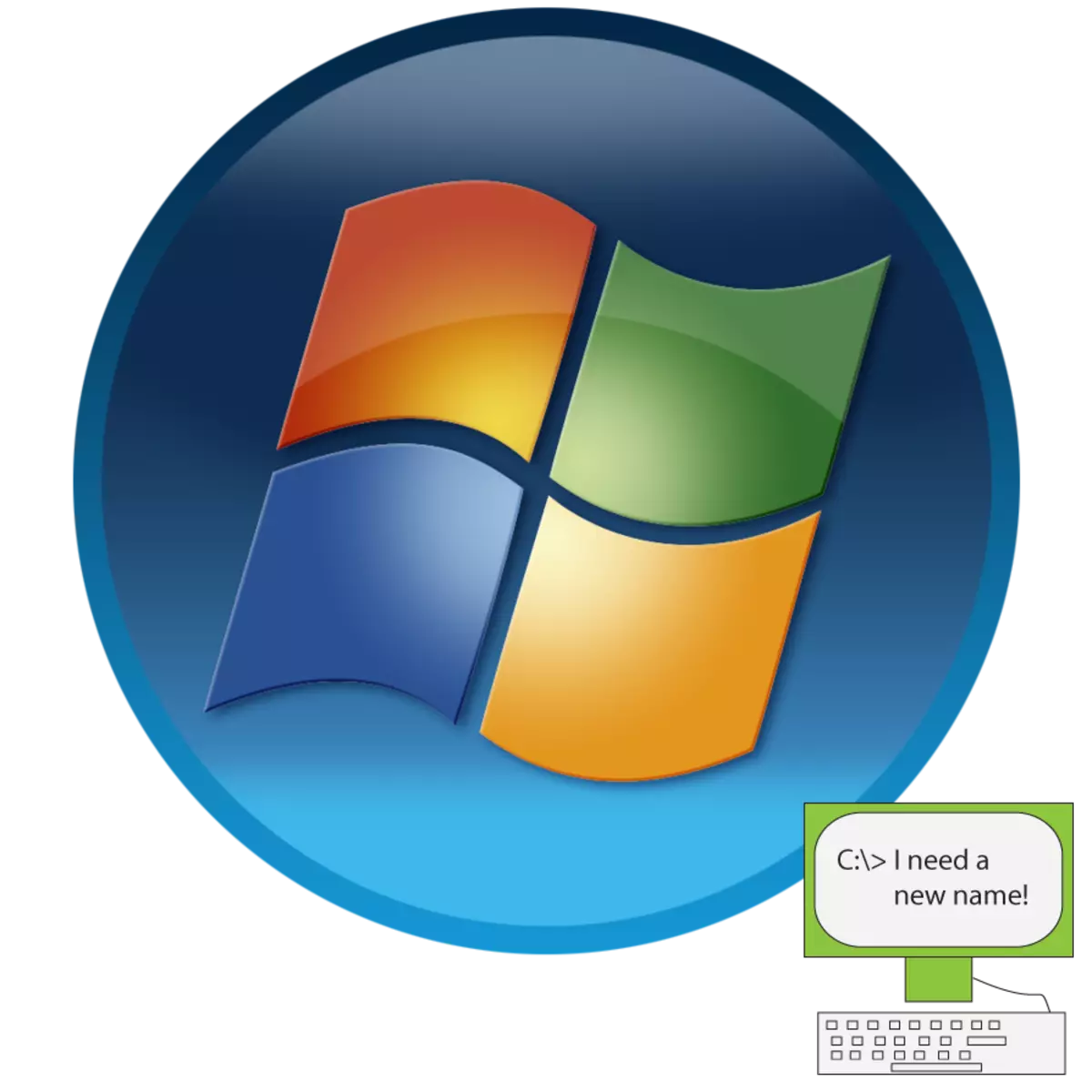 Windows 7 дахь компьютерийн нэр