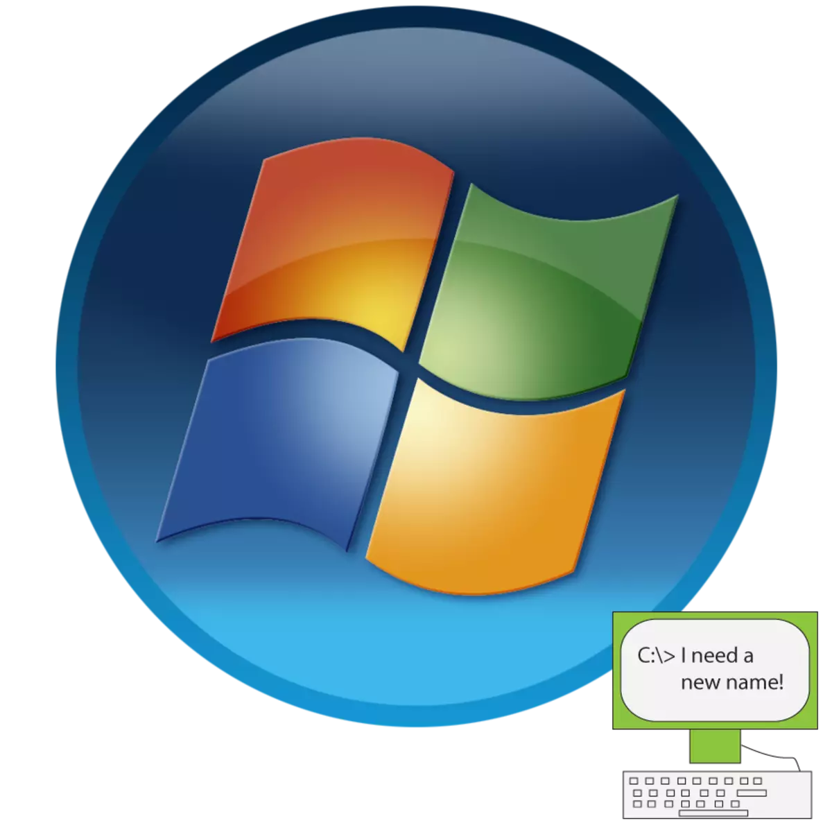 Nama komputer di Windows 7