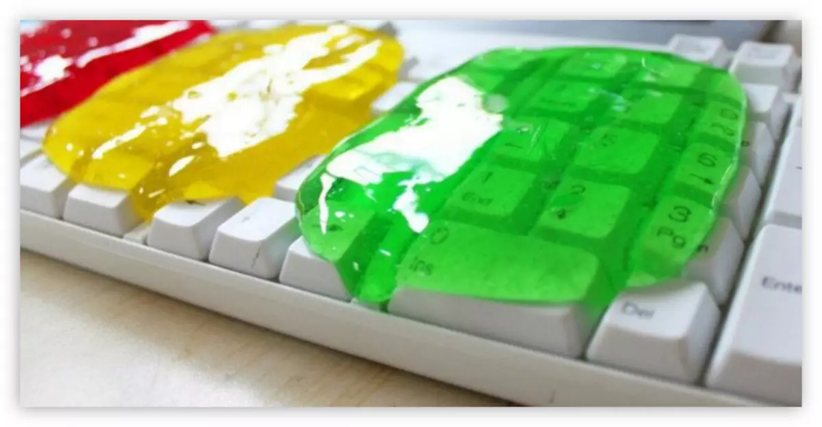 Limpiador de gel Lysun para la limpieza del teclado