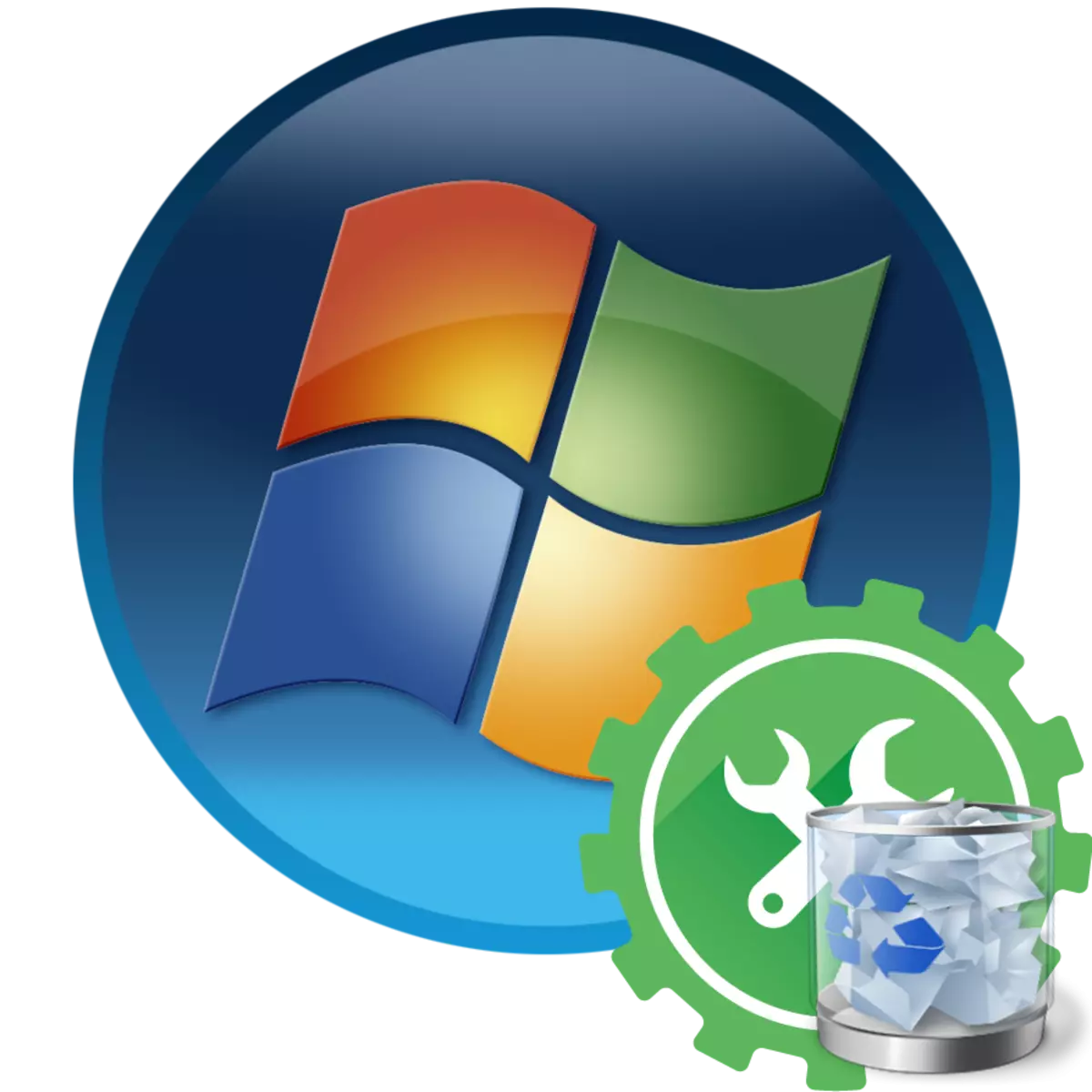 በ Windows 7 ውስጥ የክወና ስርዓት ውስጥ አገልግሎት መሰረዝ