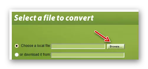Muat turun fail PDF untuk ditukar kepada FB2 menggunakan Fail Convert Fail Online.