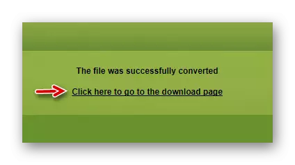 Report on the successful document conversion in Convert Files