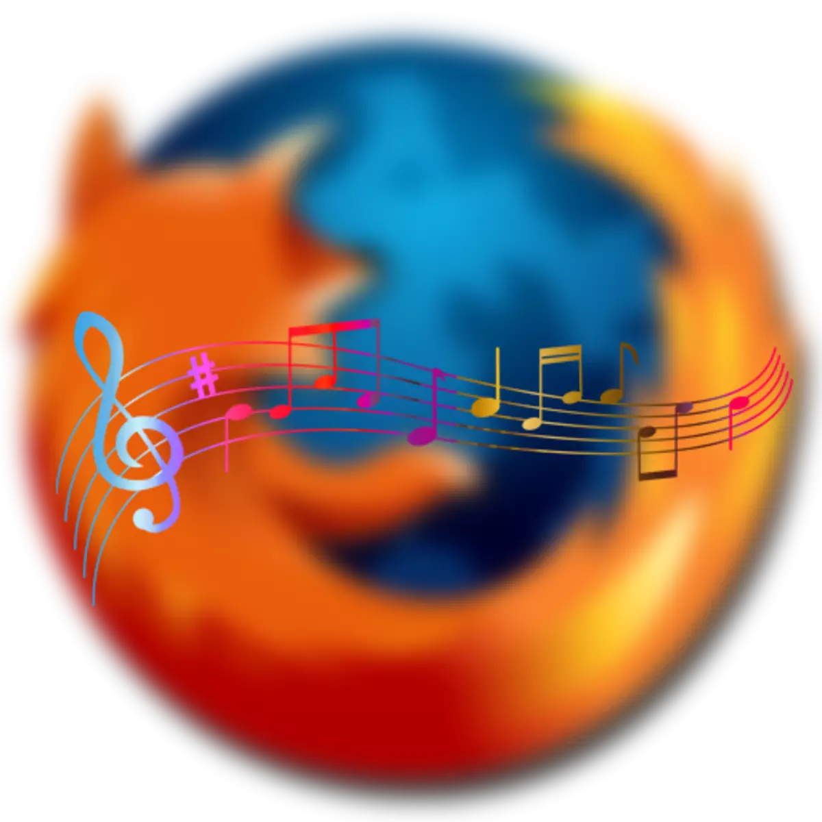 Убудовы для Firefox для запампоўкі музыкі