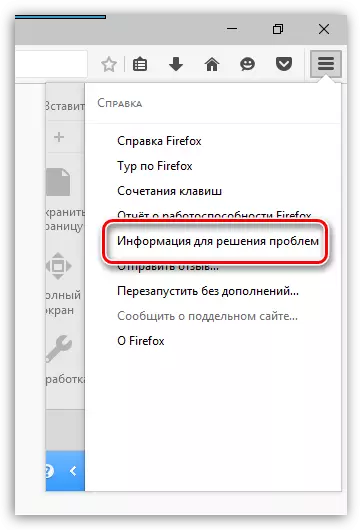 Čistenie prehliadača Firefox