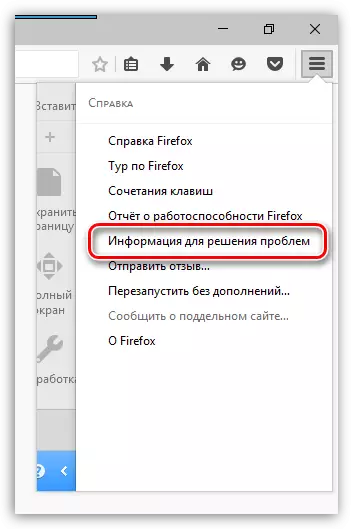 Čistenie prehliadača Firefox