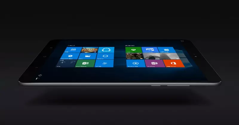 Xiaomi MiPad 2 жеңил жол менен терезелерди 10 түзмөккө орнотуу