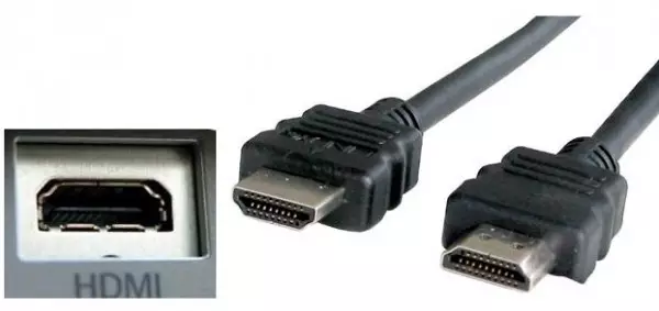 HDMI uhusiano wa kuunganisha cable.