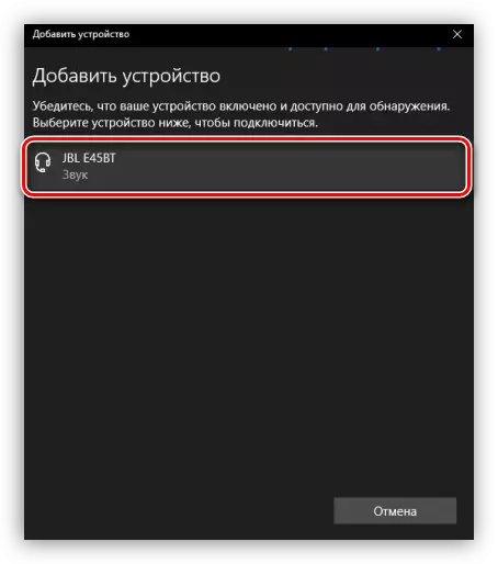 Izvēlieties Bluetooth ierīci savienojumam Windows 10