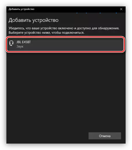 Ji bo girêdana di Windows 10 de cîhaza Bluetooth-ê hilbijêrin