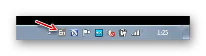 Ikona výberu položky v systémovej lište systému Windows 7