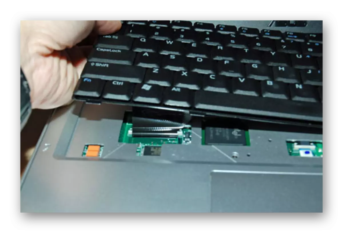 Laço do teclado do laptop
