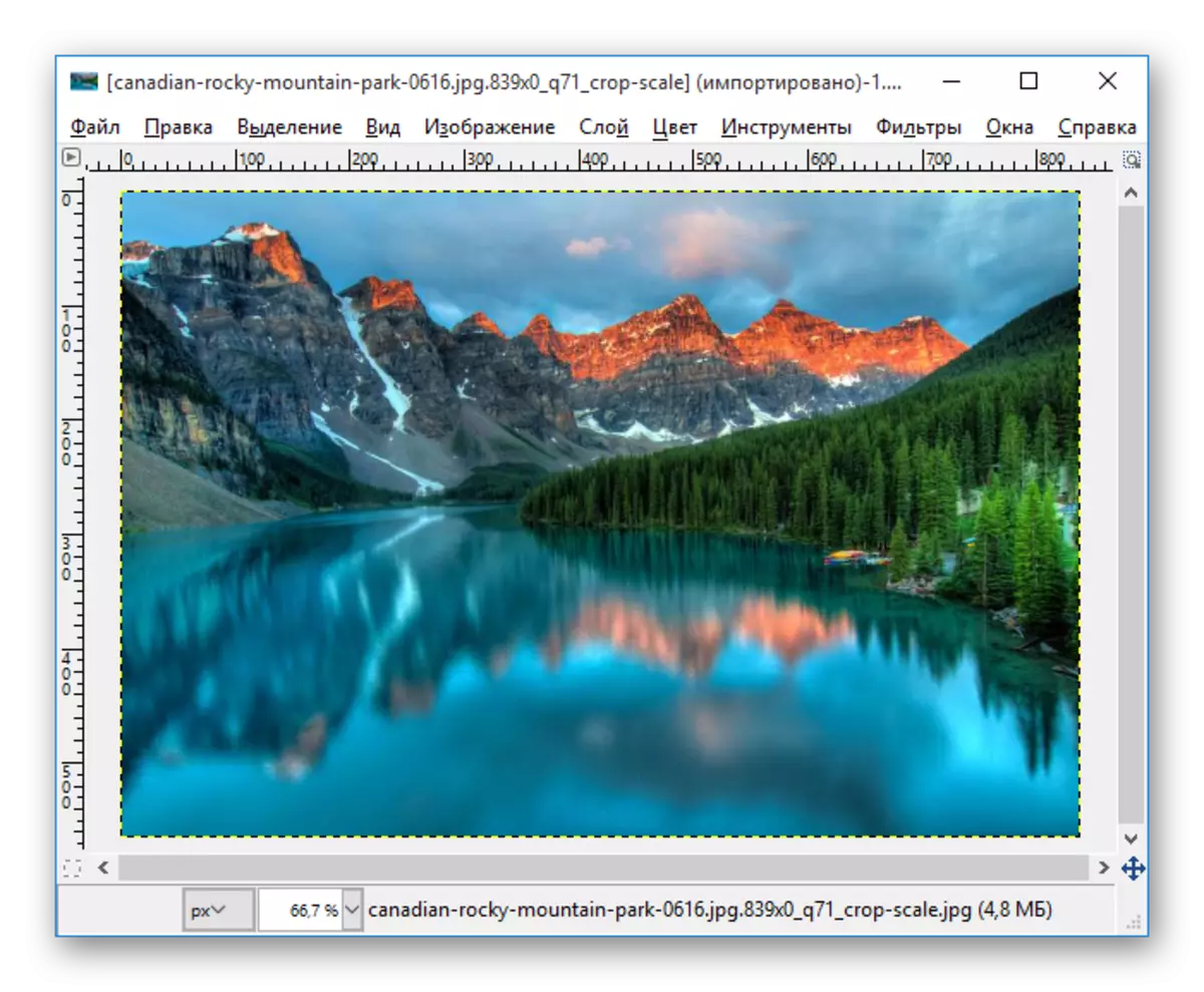 GIMP Editörüne Resim Ekleme
