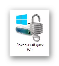 Ability to use an encrypted disk in the conductor in Windows WINTOVS