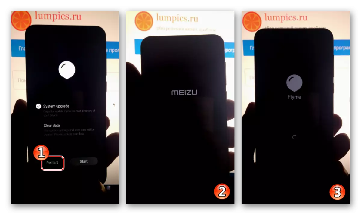 MEizu M2 Mini Reboot amin'ny Android amin'ny fanarenana aorian'ny firmware