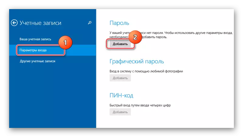 Connect an'i Microsoft Windows 8 kaonty