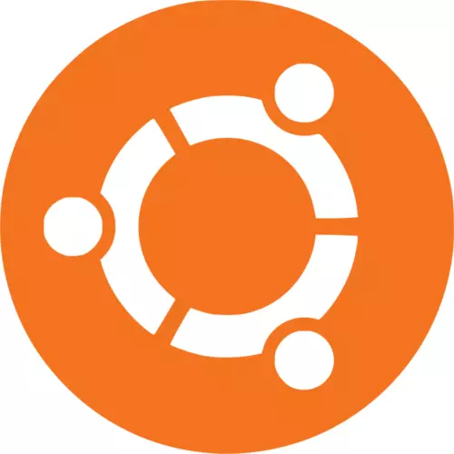 Ubuntu logo.