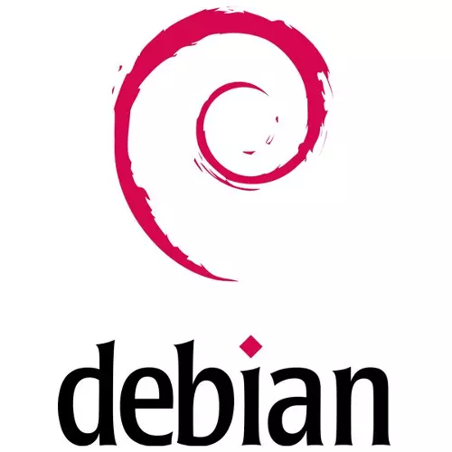 โลโก้ Debian