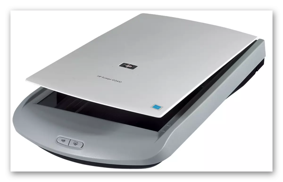HP Scanner Open Cover.