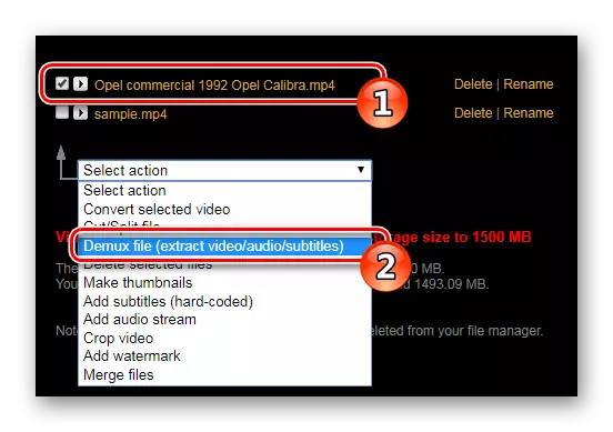 Fjerner lyd- eller video Online Service VideoToolbox