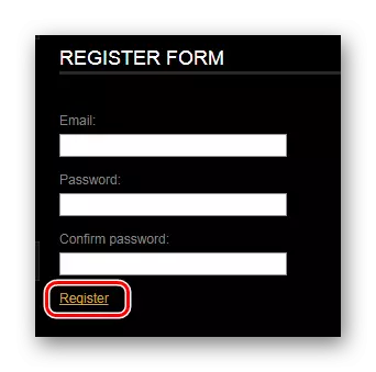 Enter registration data Online service VideoToolBox