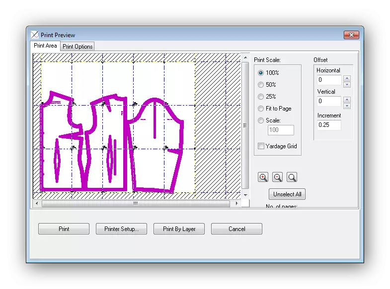 Druk projek PatternViewer