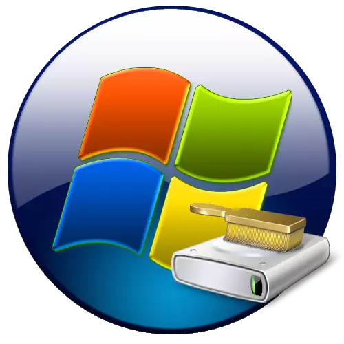 Peldanka Peldanka Windows-ê di Windows 7 de paqij dike