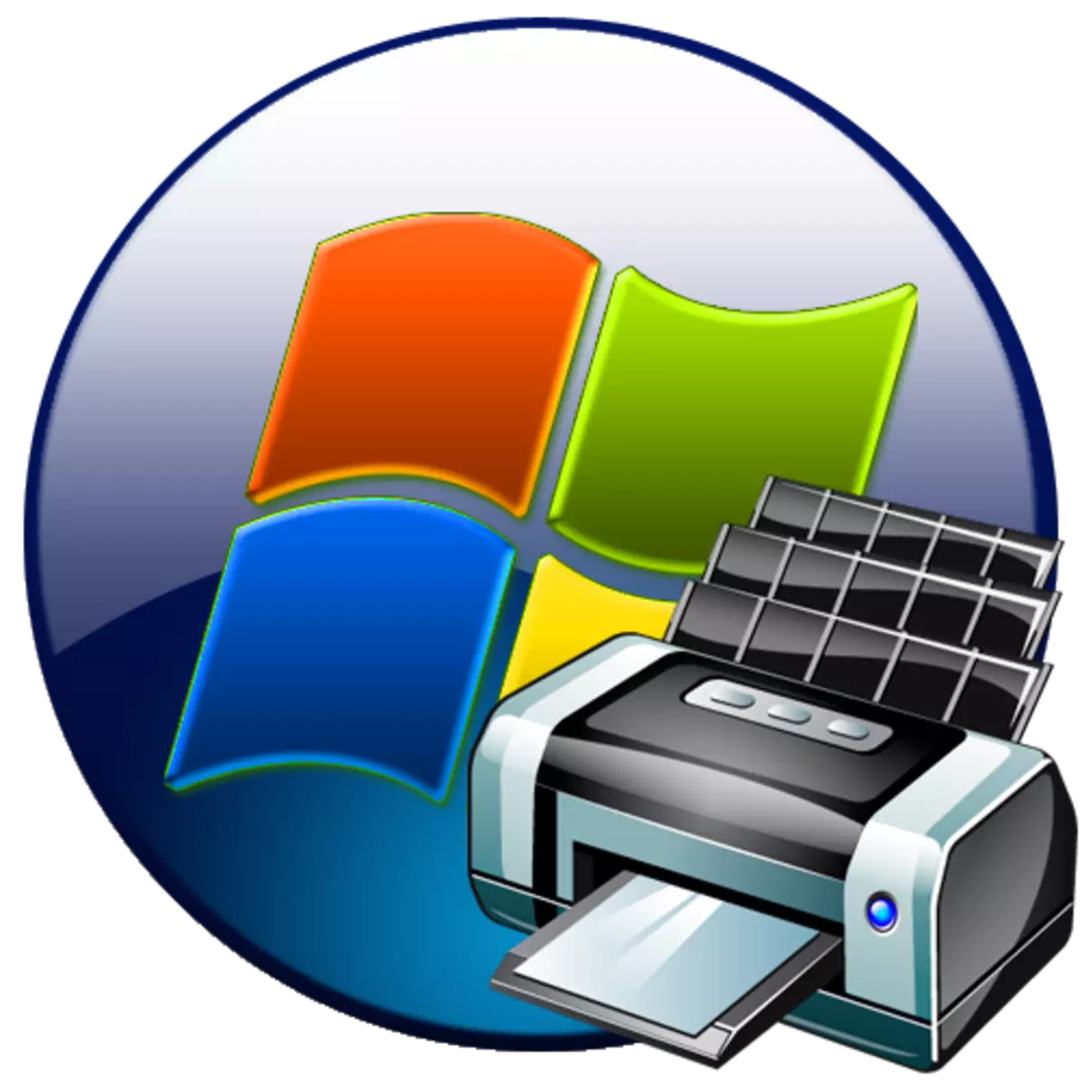 Řešení chyb "Místní tiskový subsystém není proveden" v systému Windows 7