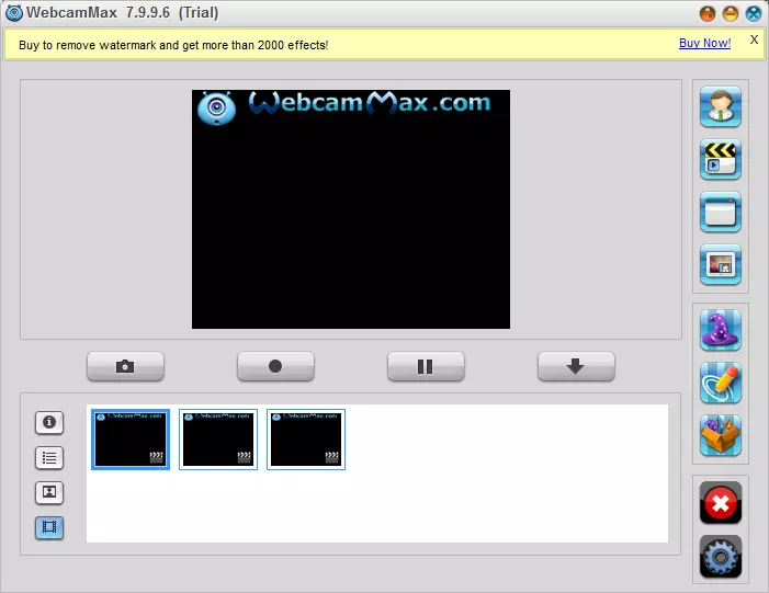 Ilirekodi video katika webcammax kwa makala Jinsi ya kurekodi video kutoka kwa webcam