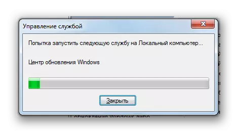 Gweithdrefn Startup Windows Startup yn Windows 7 Rheolwr Gwasanaeth