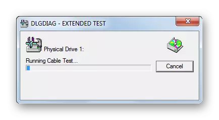 Testprocedure Udvidet test harddisk i Western Digital Data Lifeguard Diagnostic