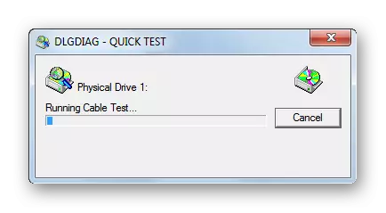 Quick Test Test Test Prozedur am Western Digital Digital Datensgronicard diagnostesch