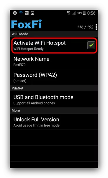 Access Point Activity Mode Foxfi