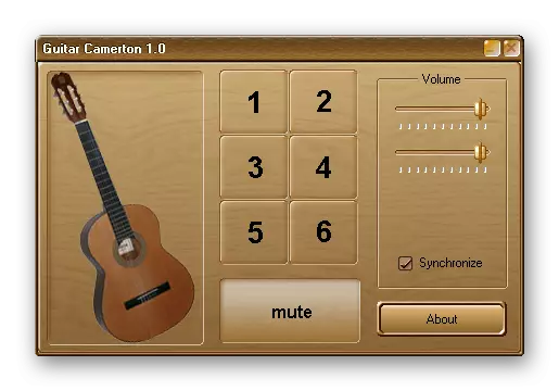 Guitar Camerton ģitāras konfigurācijas programma