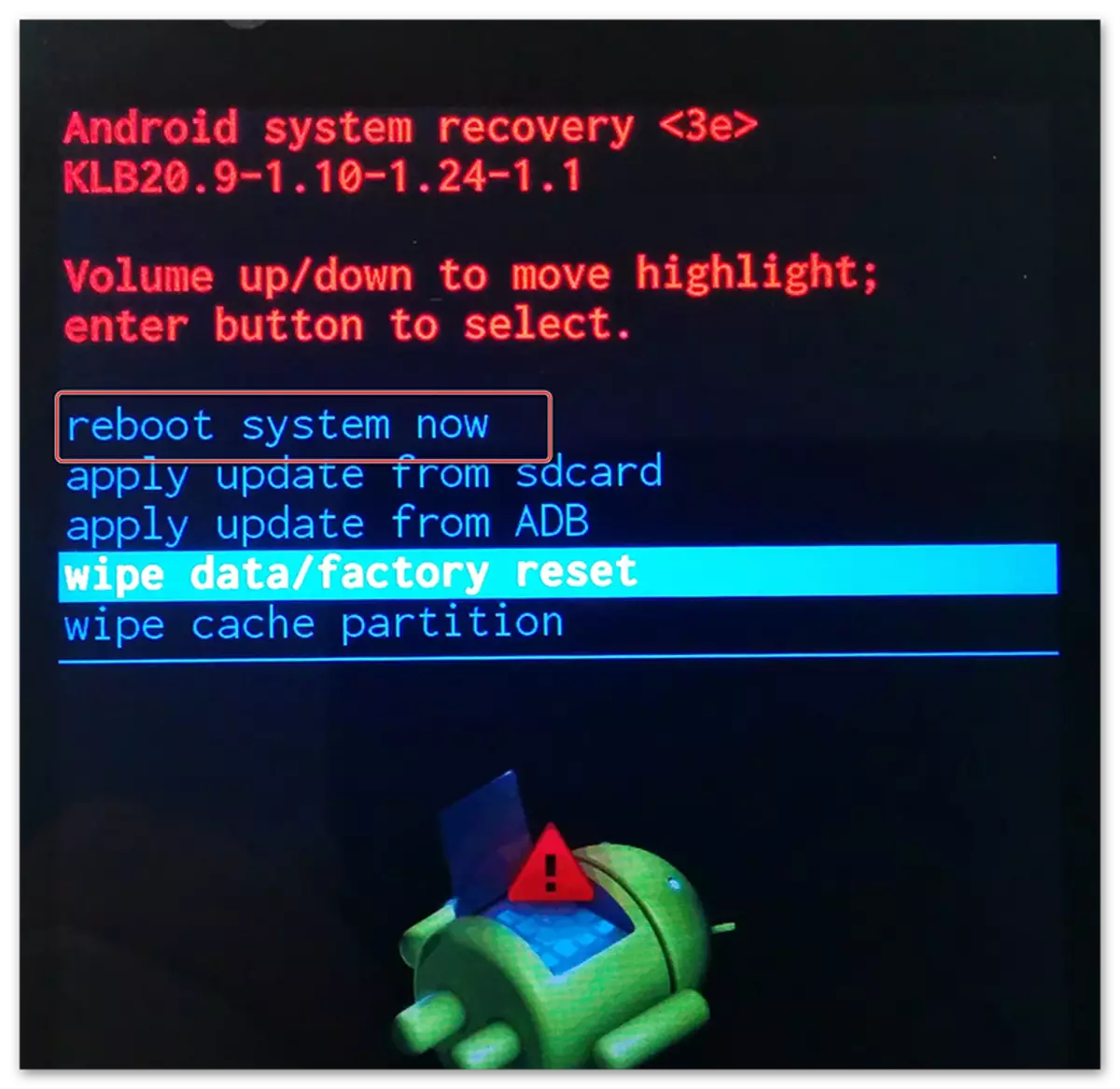 BIOS аркылуу Android өчүрүп күйгүзүңүз