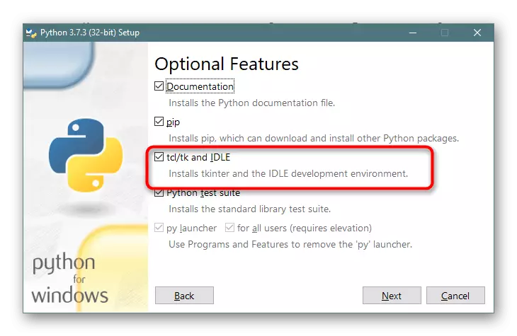 Installation af Python Language Idle Development Miljø for yderligere åbne PY-filer