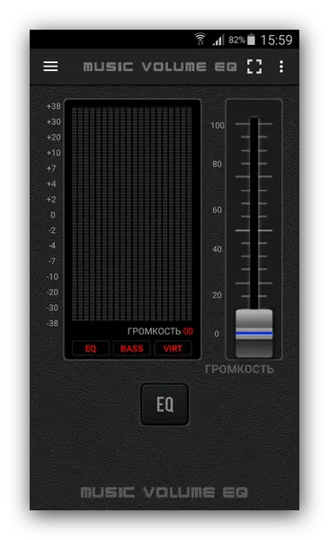 Audio Segítség Application Zene Volume Equalizer