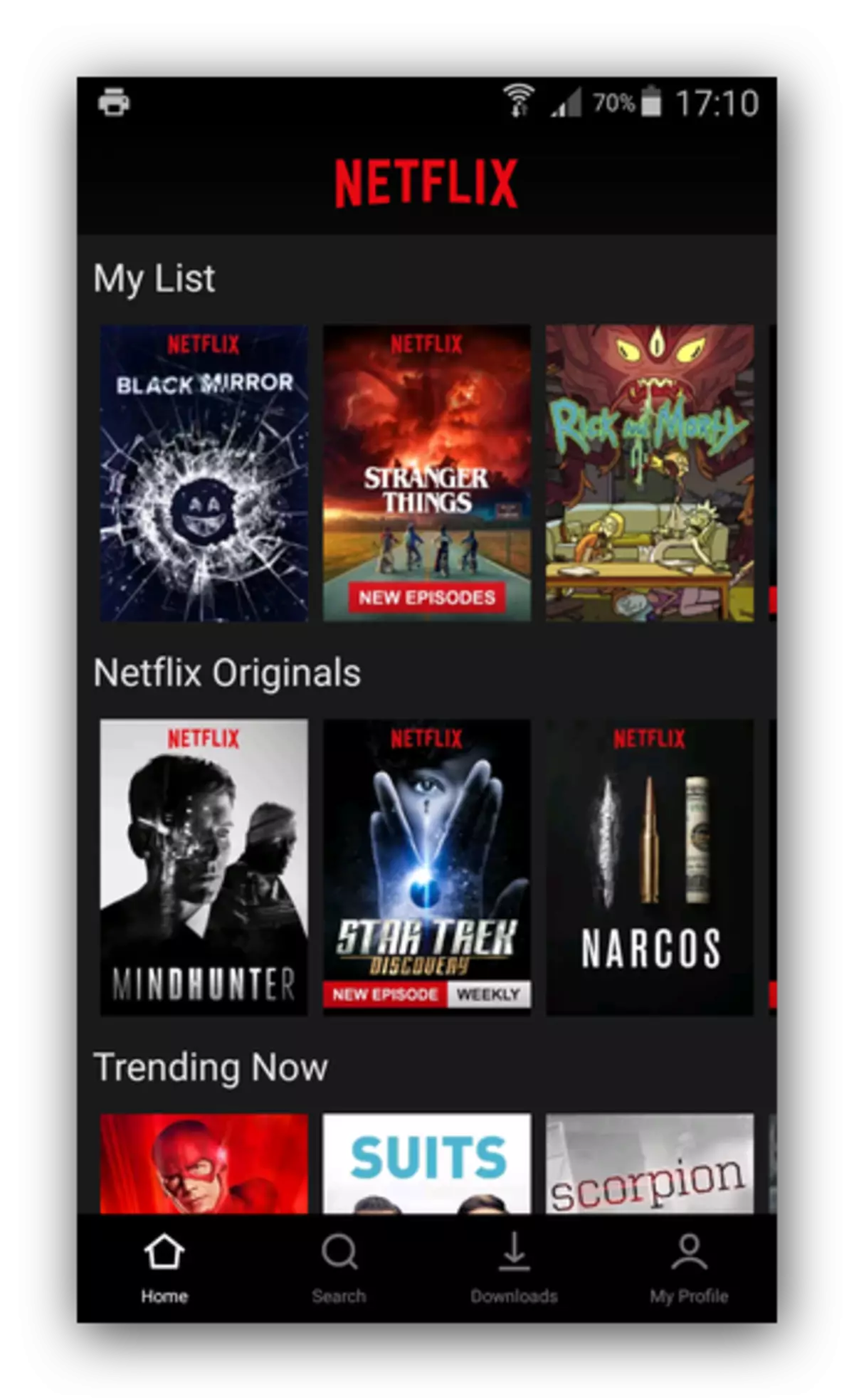 Netflix میں سی آئی ایس فلموں اور ٹی وی سیریز میں دستیاب ہے