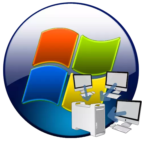 Terminal-server op in kompjûter mei Windows 7
