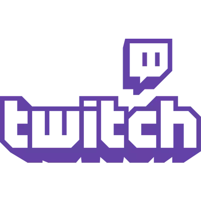Лого видео үйлчилгээ twitch