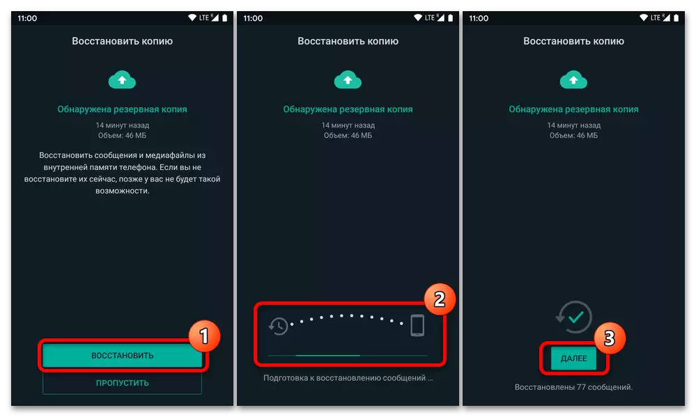 Android-16 Android'den WhatsApp Transferi nasıl