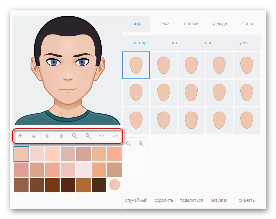 Konfiguriranje avatara u online servisu galerix