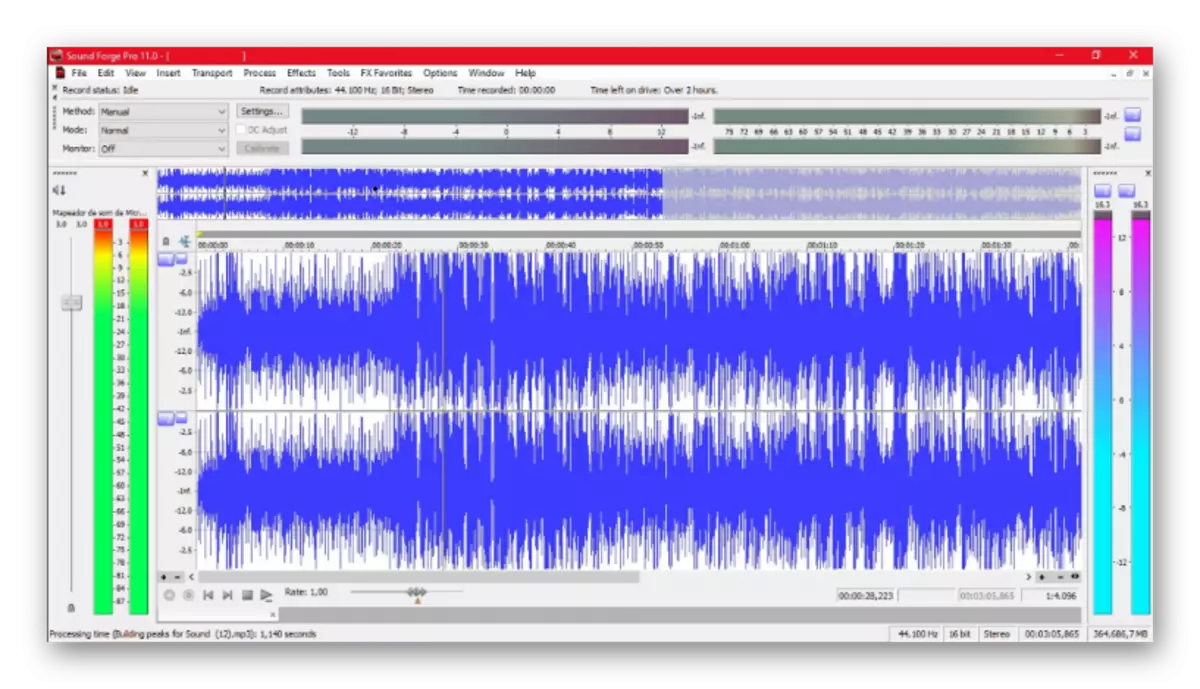 Digital Editor - Sound Forge Pro