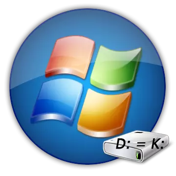 How to change the letter of the local disk in Windows 7