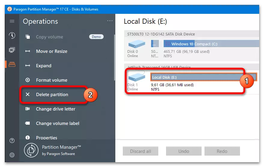 Bagaimana untuk memadam partition pada flash drive_016