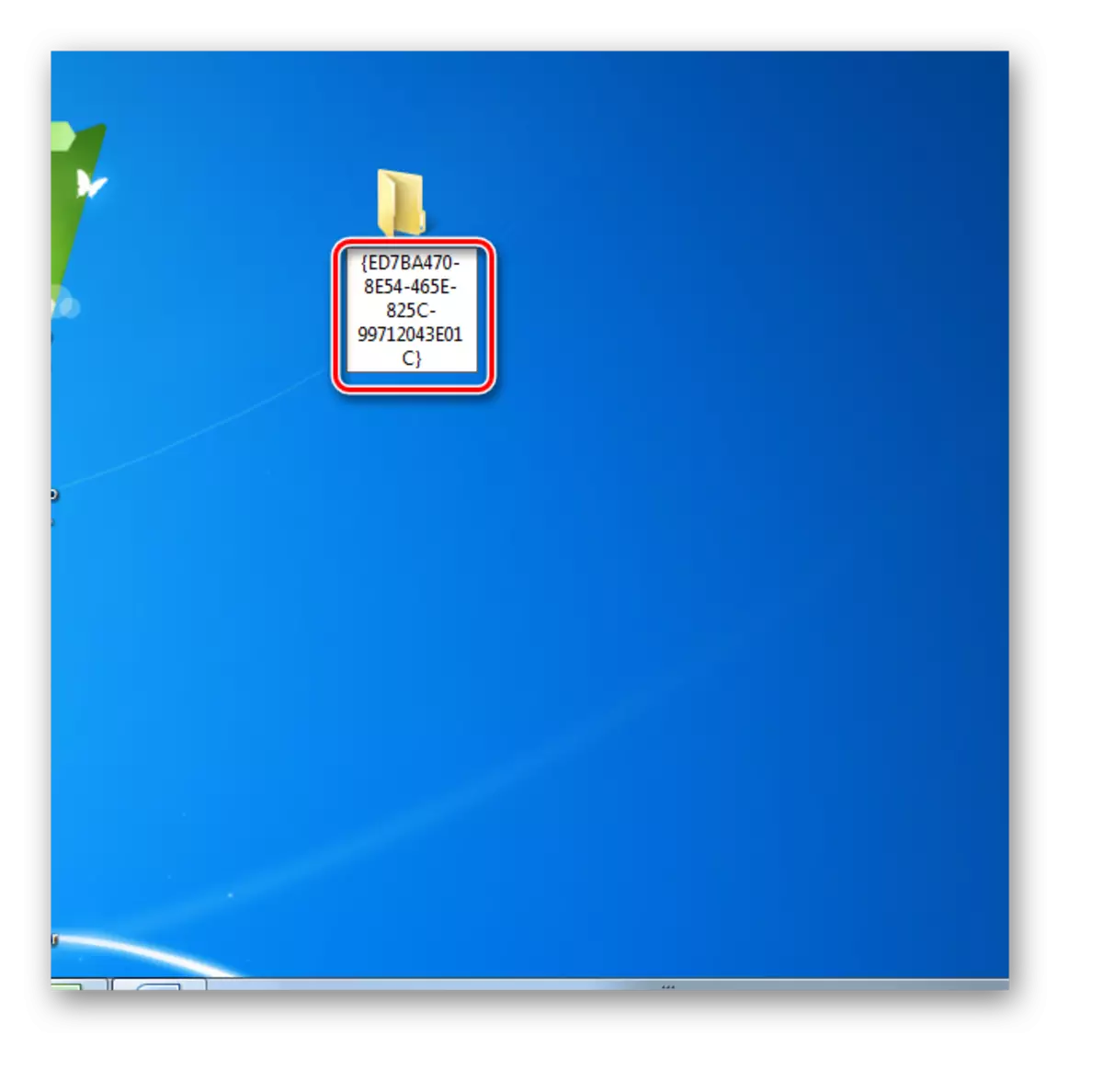 Windows 7 da ish stolida papkani nomini o'zgartiring