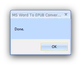 MS Word to Epub Converter