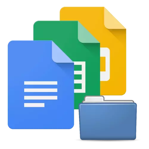ການສ້າງໂຟນເດີໃນ Google Docs